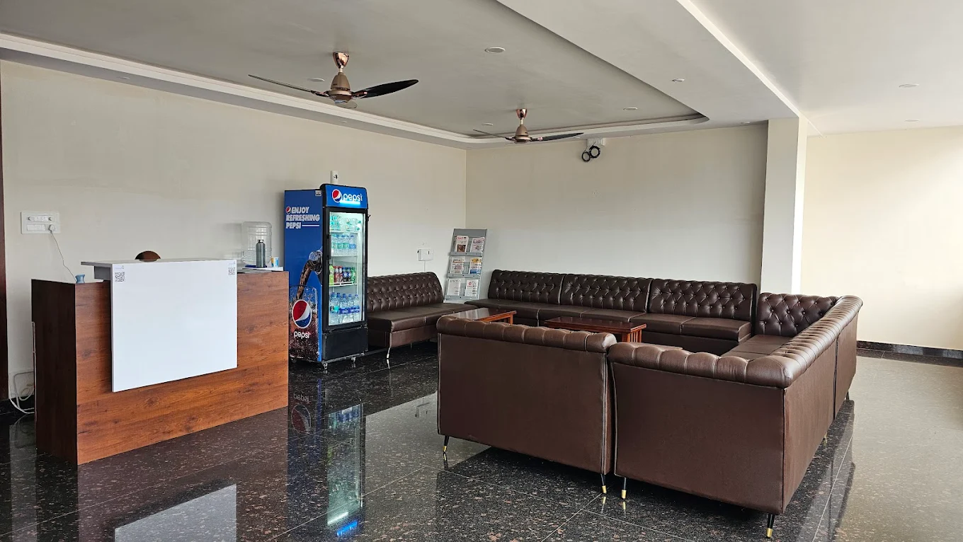 New KR Inn reception and lobby